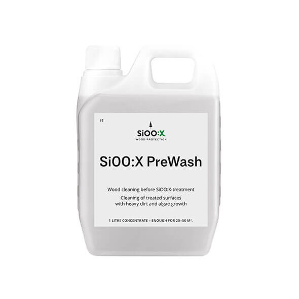 SiOO:X Prewash